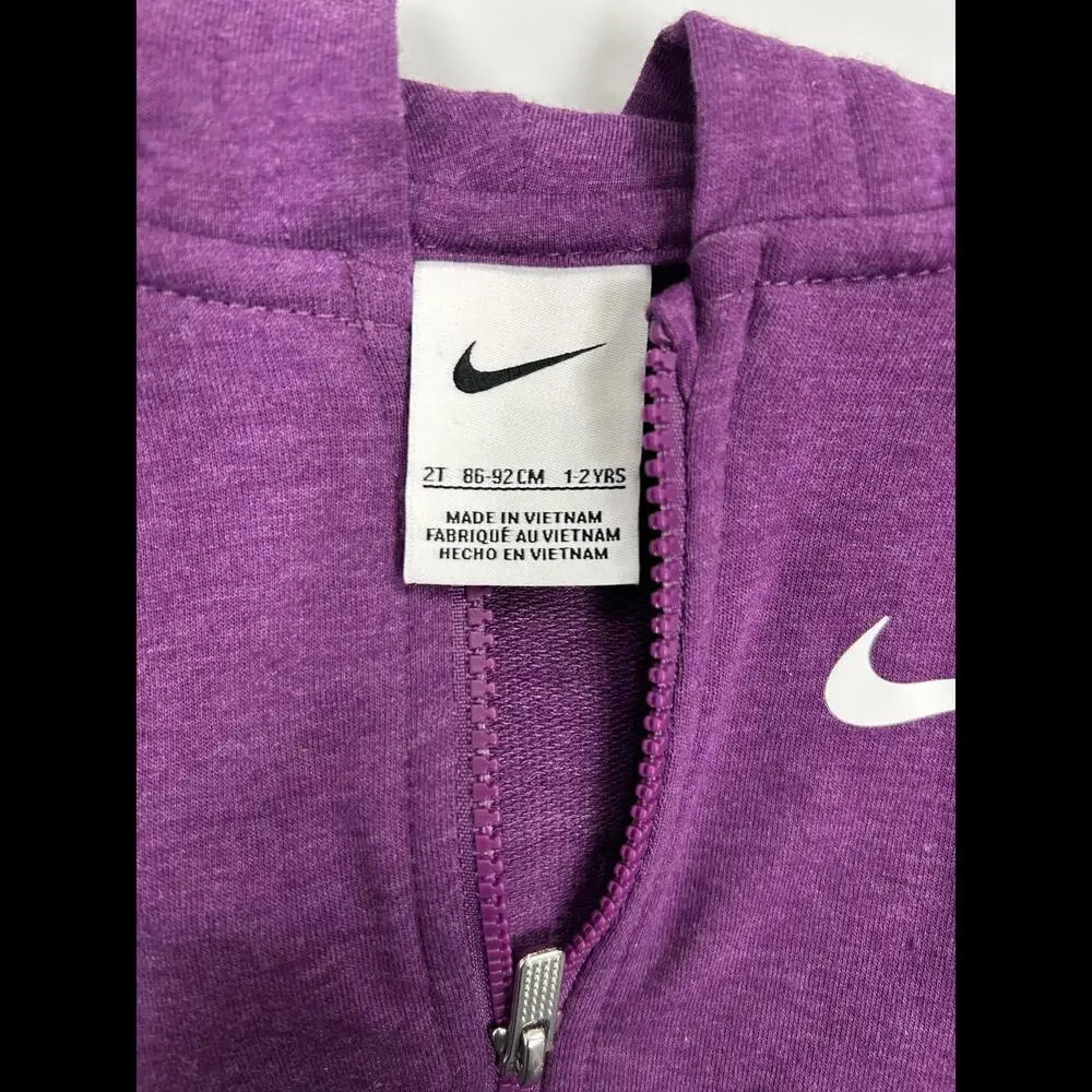 Nike Kids' Purple Hoodie 2 Piece Set